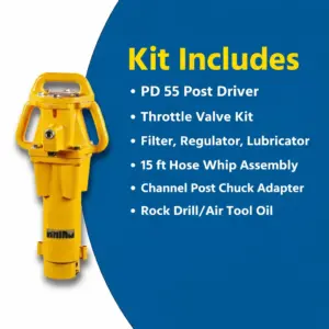 Rhino PD-55 Channel Post Driver Kit