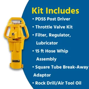 Rhino PD-55 Square Post Driver Kit